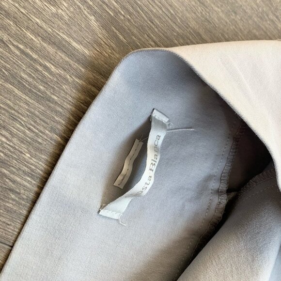 Y2K 2000s Women’s Costa Blanca Mini Skirt High Rise Bodycon Vintage Gray Size M - Picture 9 of 16